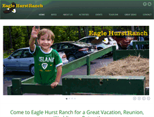 Tablet Screenshot of eaglehurstranch.com